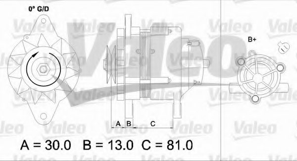 VALEO 437150 Alternator